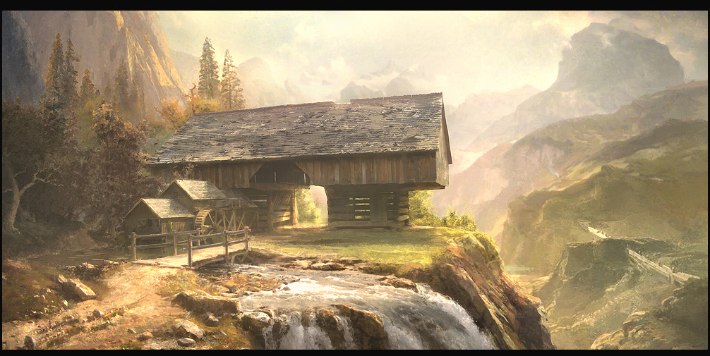 Joachim Kelz - Matte Painting