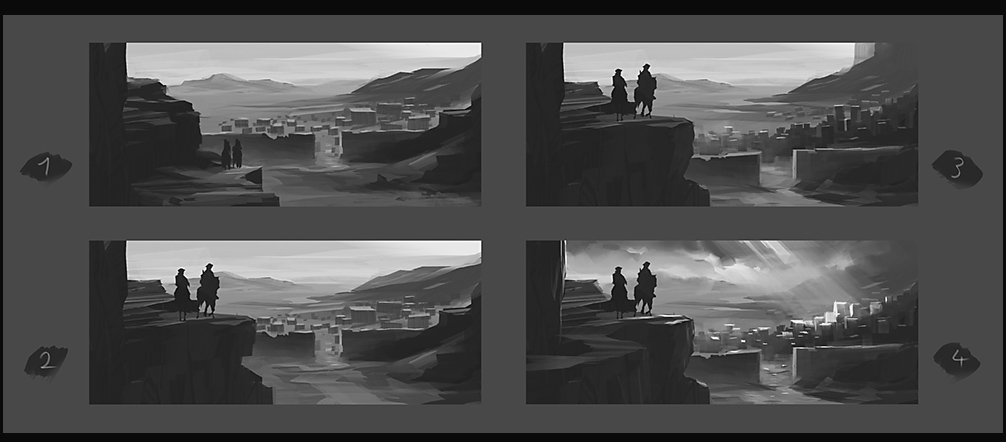 Joachim Kelz - The Mummy - Moroccan Town Sketches